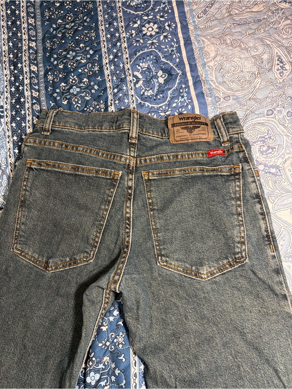Wrangler Blue Vintage Wash Jeans